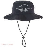 Not Today Crazy Cat Cute Cat For Lover Animal Tee Bucket Hat thumb 0