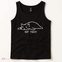 Not Today Crazy Cat Cute Cat For Lover Animal Tee Tank Top thumb 2