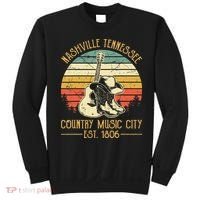 Nashville Tennessee Country Music City Boots Hat Guitar Sweatshirt thumb 0