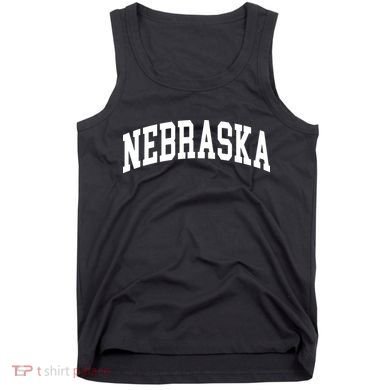 Nebraska Throwback Design Classic Tank Top
