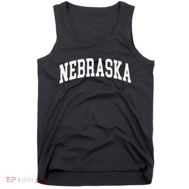 Nebraska Throwback Design Classic Tank Top