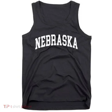 Nebraska Throwback Design Classic Tank Top