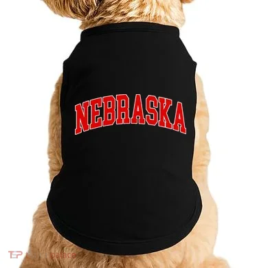 Nebraska Throwback Design Classic Doggie Tank