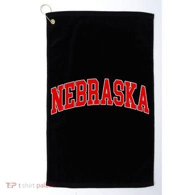 Nebraska Throwback Design Classic Golf Towel