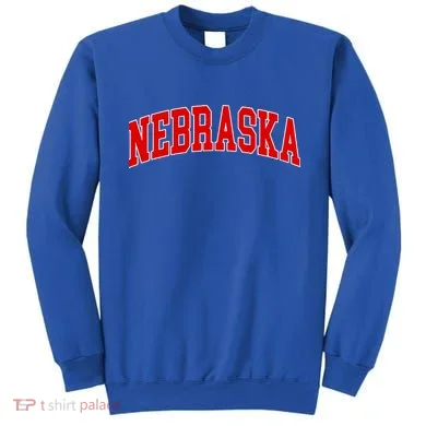 Nebraska Throwback Design Classic Sweatshirt
