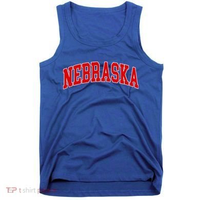 Nebraska Throwback Design Classic Tank Top