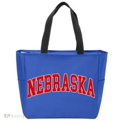 Nebraska Throwback Design Classic Tote Bag