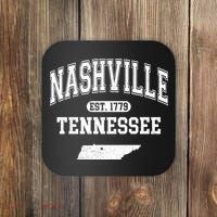 Nashville Tennessee Est 1779 Varsity Coaster thumb 0