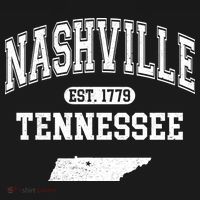Nashville Tennessee Est 1779 Varsity Women's Hoodie thumb 2