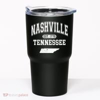 Nashville Tennessee Est 1779 Varsity Tumbler thumb 0
