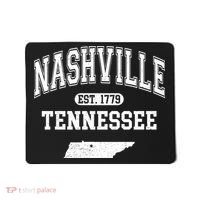 Nashville Tennessee Est 1779 Varsity Mousepad thumb 0