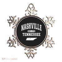 Nashville Tennessee Est 1779 Varsity Ornament thumb 0