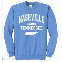 Nashville Tennessee Est 1779 Varsity Sweatshirt thumb 0