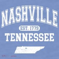 Nashville Tennessee Est 1779 Varsity T-Shirt thumb 2