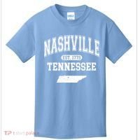 Nashville Tennessee Est 1779 Varsity Kids T-Shirt thumb 0