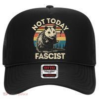Not Today Fascist Opossum Social Possum Hat thumb 0