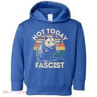 Not Today Fascist Opossum Social Possum Toddler Hoodie thumb 0