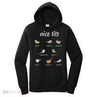 Nice Tits Funny Bird Watching Gift Dad Women's Hoodie thumb 0