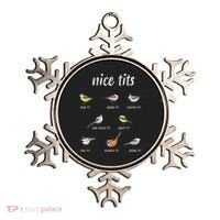 Nice Tits Funny Bird Watching Gift Dad Ornament thumb 0