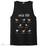 Nice Tits Funny Bird Watching Gift Dad PosiCharge Competitor Tank thumb 0