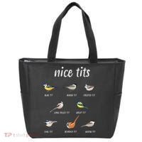 Nice Tits Funny Bird Watching Gift Dad Tote Bag thumb 0