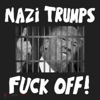 Nazi Trumps Fuck Off Women's Sweatshirt thumb 2
