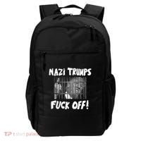 Nazi Trumps Fuck Off Backpack thumb 0