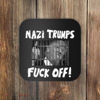Nazi Trumps Fuck Off Coaster thumb 0