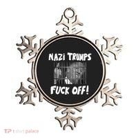 Nazi Trumps Fuck Off Ornament thumb 0