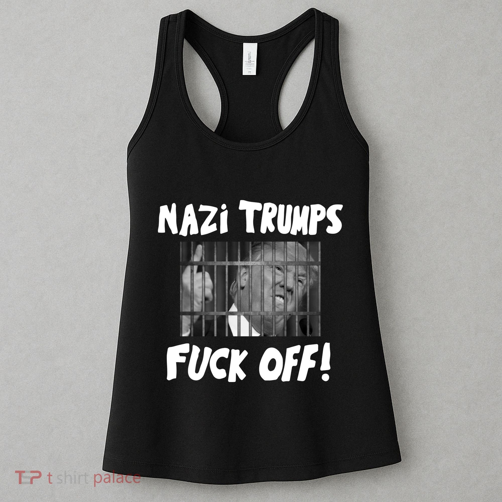 Nazi Trumps Fuck Off Women's Tank Top