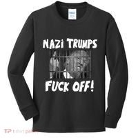 Nazi Trumps Fuck Off Kids Long Sleeve Shirt thumb 0