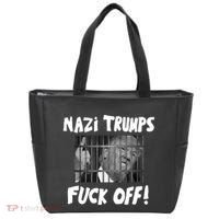 Nazi Trumps Fuck Off Tote Bag thumb 0