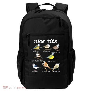 Nice Tits Funny Bird Watching, Funny Tit Birds Birdwatcher Backpack