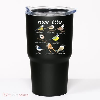 Nice Tits Funny Bird Watching, Funny Tit Birds Birdwatcher Tumbler