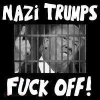 Nazi Trumps Fuck Off Women's Hoodie thumb 2