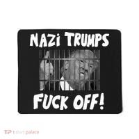 Nazi Trumps Fuck Off Mousepad thumb 0