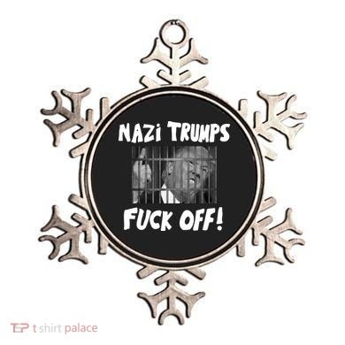 Nazi Trumps Fuck Off Ornament