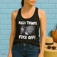 Nazi Trumps Fuck Off Women's Tank Top thumb 2