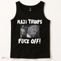 Nazi Trumps Fuck Off Tank Top thumb 2