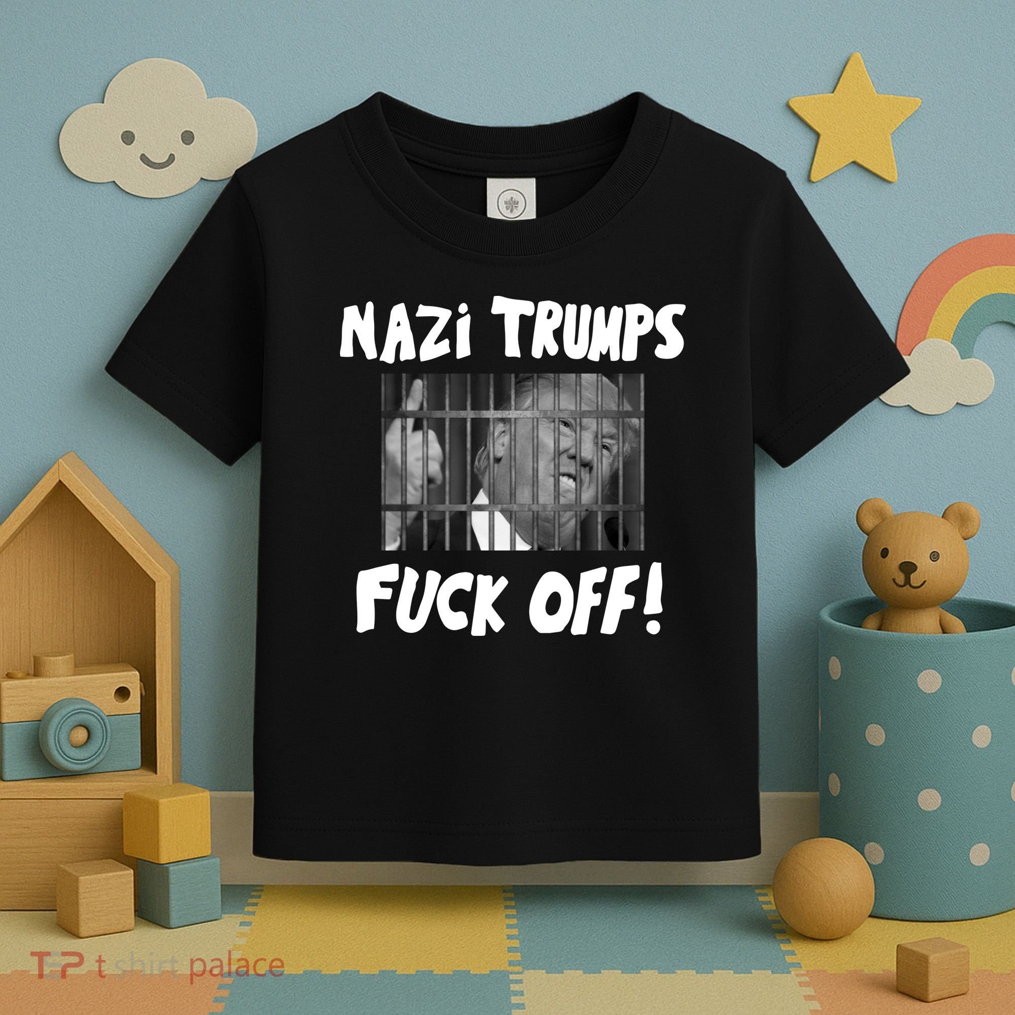Nazi Trumps Fuck Off Toddler T-Shirt