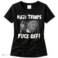 Nazi Trumps Fuck Off Women's T-Shirt thumb 0