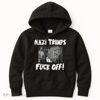 Nazi Trumps Fuck Off Kids Hoodie thumb 0