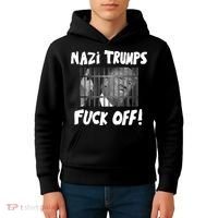 Nazi Trumps Fuck Off Kids Hoodie thumb 4
