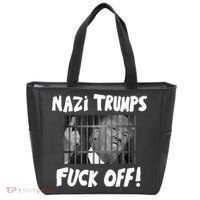 Nazi Trumps Fuck Off Tote Bag thumb 0