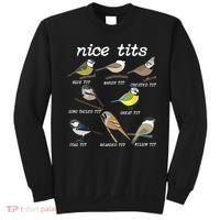 Nice Tits Funny Bird Watching Birdwatcher Sweatshirt thumb 0