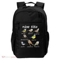 Nice Tits Funny Bird Watching Birdwatcher Backpack thumb 0
