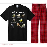 Nice Tits Funny Bird Watching Birdwatcher Pajama Set thumb 0