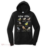 Nice Tits Funny Bird Watching Birdwatcher Women's Hoodie thumb 0
