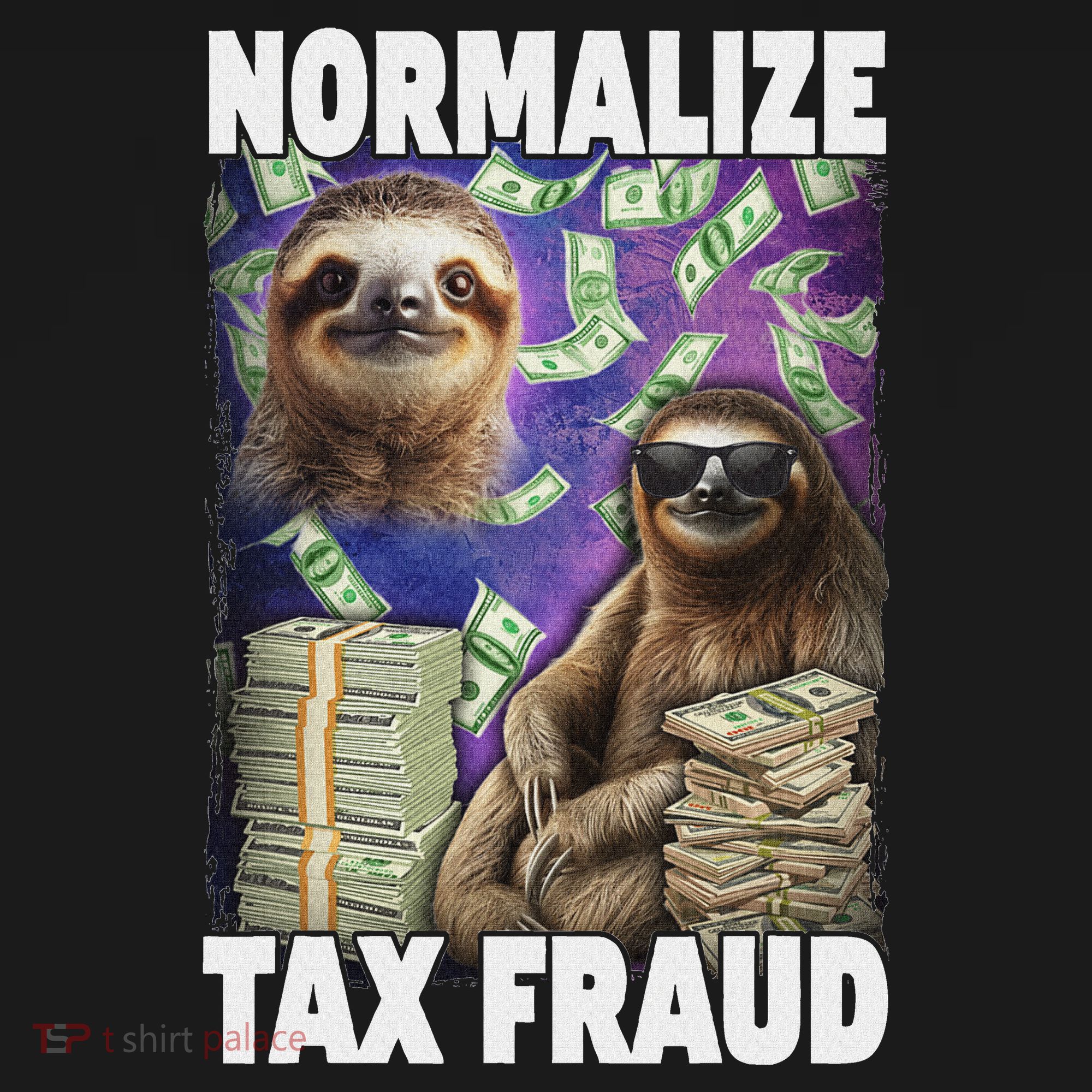 Normalize Tax Fraud Sweatshirt