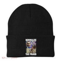 Normalize Tax Fraud Beanie thumb 0